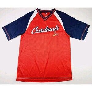St Louis Cardinals Matt Holliday 7 Jersey Mens M Red Blue Shirt MLB Baseball